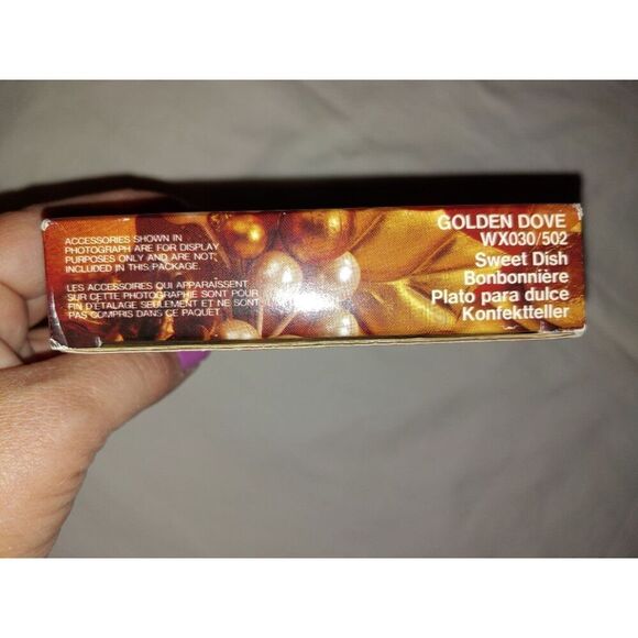 Mikasa Golden Dove Gold Trim Candy Dish - Picture 4 of 5